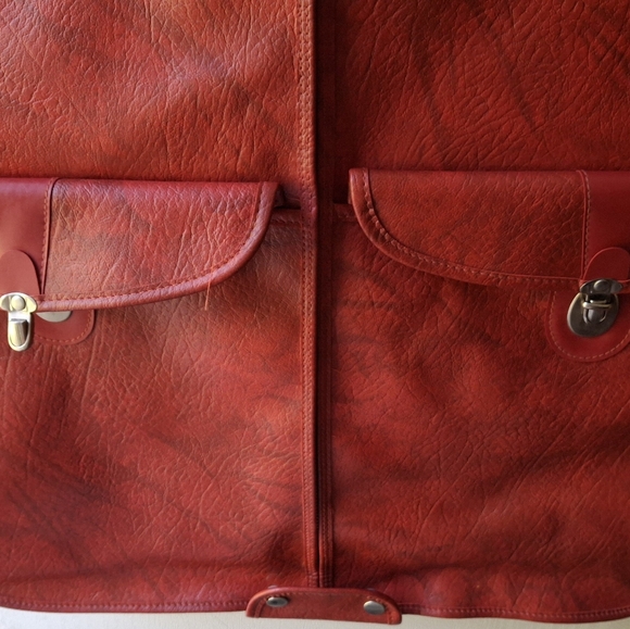 Vintage American Tourister Escort Red Luggage Set - Picture 4 of 16